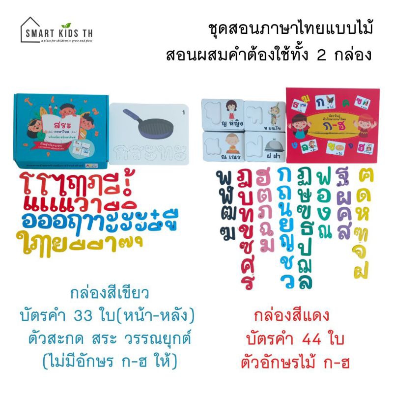 บัตรคำภาษาไทย สอนภาษาไทย สระ วรรณยุกต์ ก กขค ก-ฮ  ของเล่น สื่อการสอน เรียน คำศัพท์ โรงเรียน เด็ก เสริมพัฒนาการ