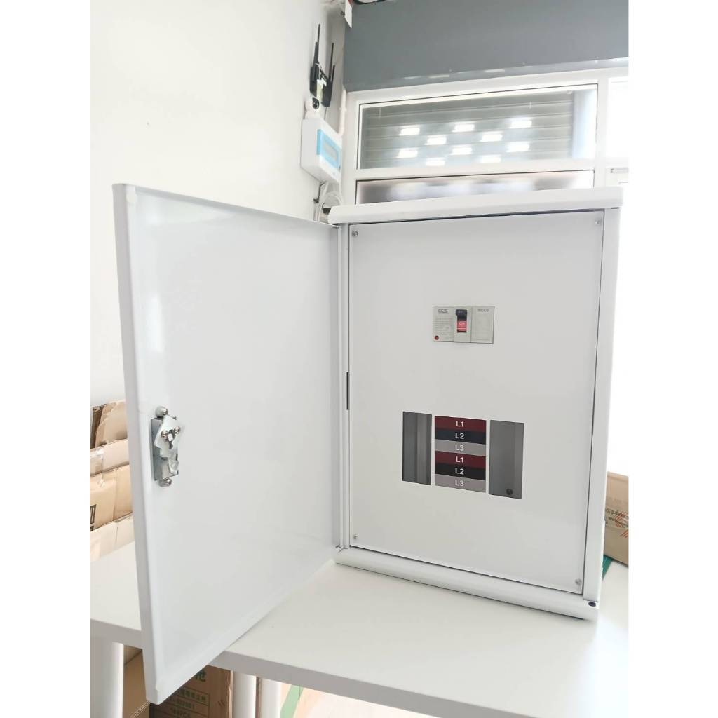 ตู้โหลดเซ็นเตอร์ 3 เฟส 12/18/24/36 ช่อง พร้อมเมน Load Center 50A / 63A / 80A / 100A / 125A (ไม่มีลูกย่อย) - รูปที่ 4