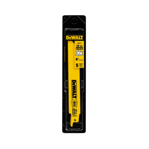 DEWALT(ดีวอลท์) DW4811 ใบเลื่อยไฟฟ้า 6*18T แพ็ค 5 ชิ้น