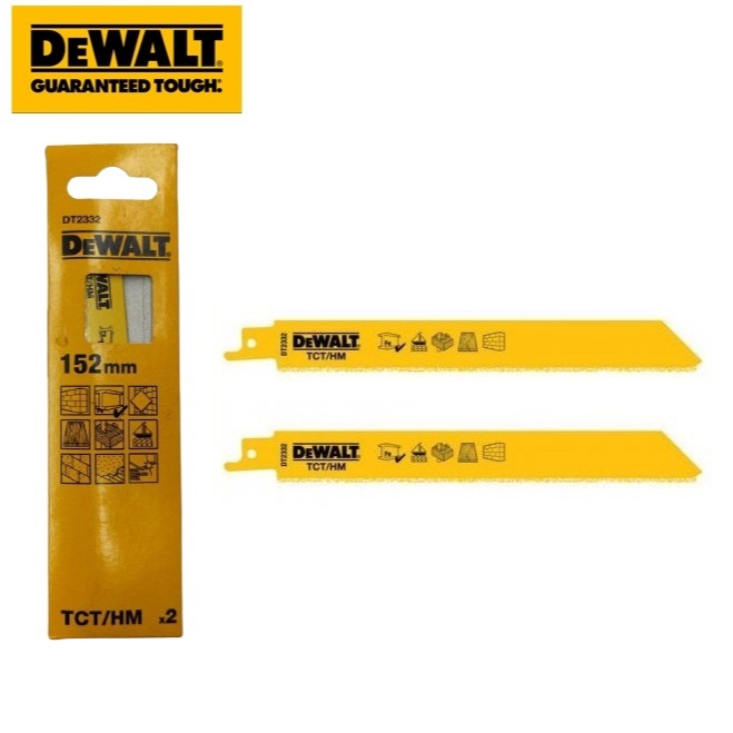DEWALT ใบเลื่อยชัก รุ่น DT2332-QZ 152 มม. แพค 2 ใบ