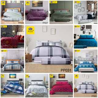 Satin Plus ชุดผ้าปูที่นอน 3.5/5/6 ฟุต (ไม่รวมผ้านวม) สัมผัสเ…