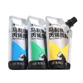 Marie's สีอะคริลิค 100ml กันน้ำและกันแดด เหมาะสำหรับภาพวาดด้วยมือและโครงการ DIY Acrylic Paint