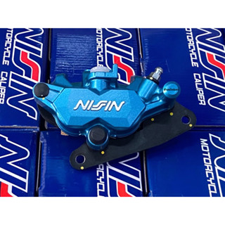 ปั้มล่างนิชชินสีฟ้า+ขาสีดำ W125(เก่า/S/R/บังลม/หัวเถิก/หัวแห…