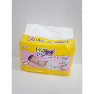 เบบี้เลิฟแบบเทปกาว แพมเพิสเด็กแรกเกิด Babylove Easy Tape