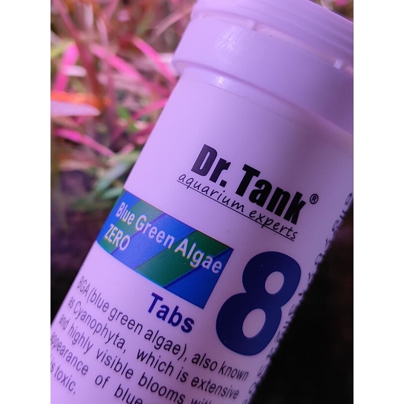 ผลิตภัณฑ์ Dr.tank No.8 กำจัดบลูกรีน Blue Green Algae Zero