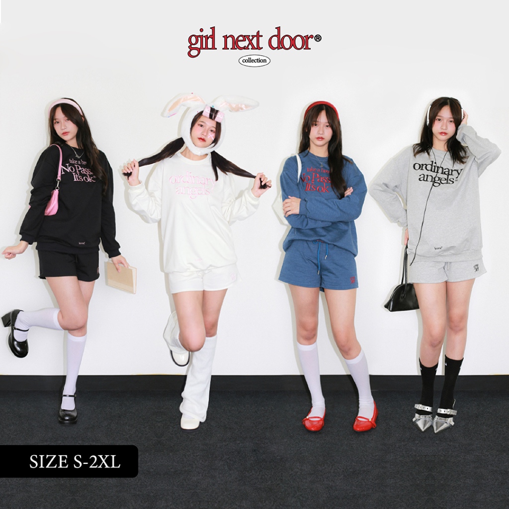 kome.offi ชุดเซ็ทสเวตเตอร์ คอลเลคชั่น girl next door