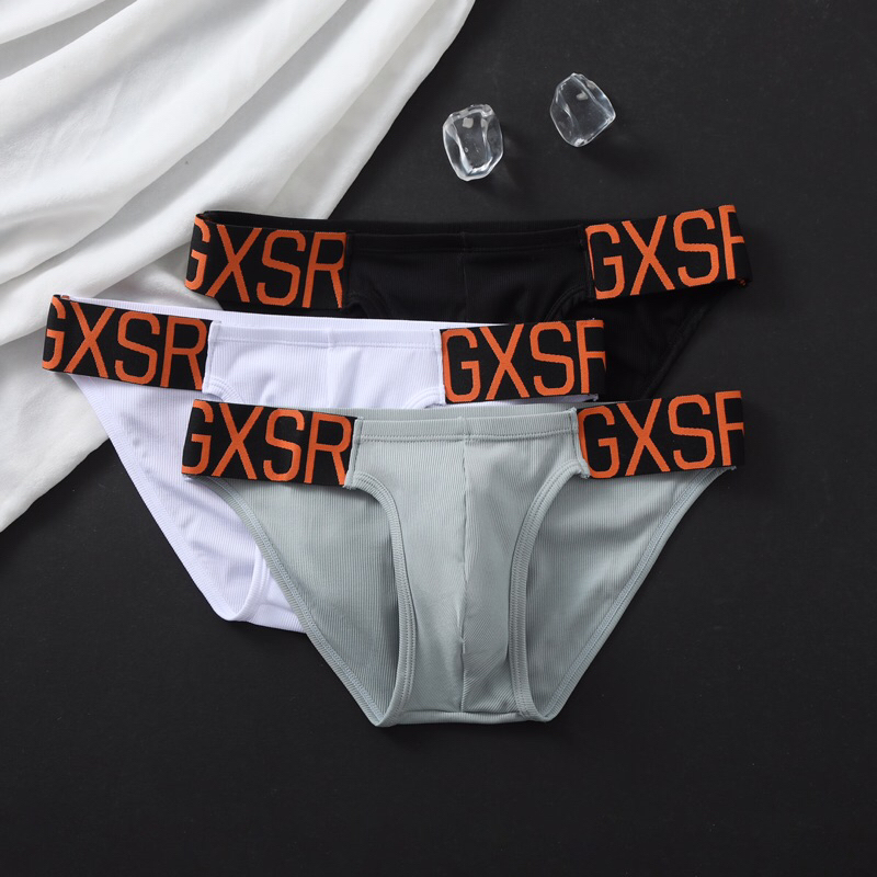 กางเกงในผู้ชาย ขาเว้า GXSR เนื้อผ้านุ่มใส่สบาย ขอบไม่ระคายเคือง เนื้อผ้าระบายอากาศได้ดี