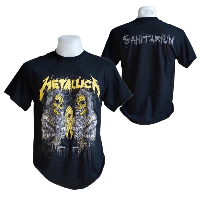 เสื้อวง METALLICA ลาย SANITARIUM (2017) ลิขสิทธิ์แท้ UK