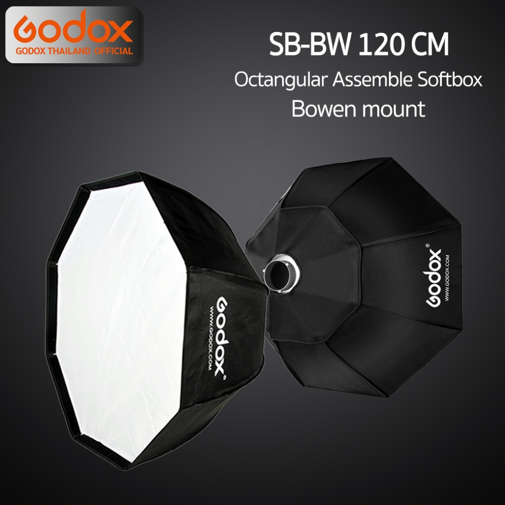 Godox Softbox SB-BW 120 cm. Octa Assemble Softbox ( Bowen Mount )