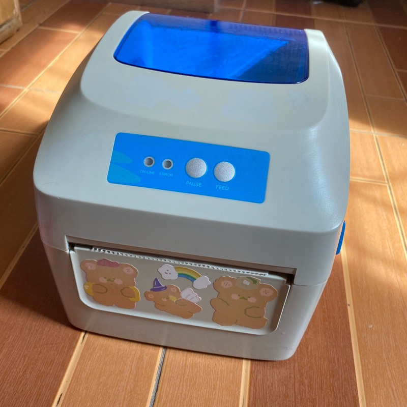 Gprinter GP-1324D เครื่องพิมพ์สติกเกอร์ พิมพ์แผ่นป้าย ป้ายราคาสินค้า ฉลากยา บาร์โค้ด ใบเสร็จ ไม่ใช้ห