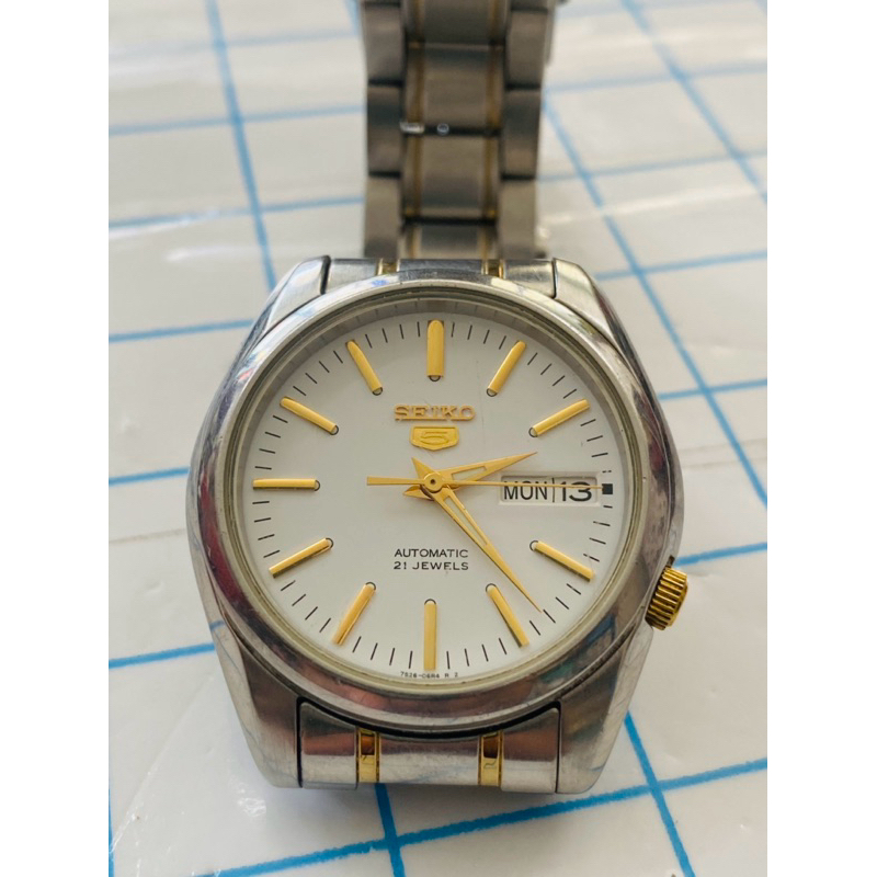 Seiko 5 7s26-06R4 AUTOMATIC 21j.japan แท้