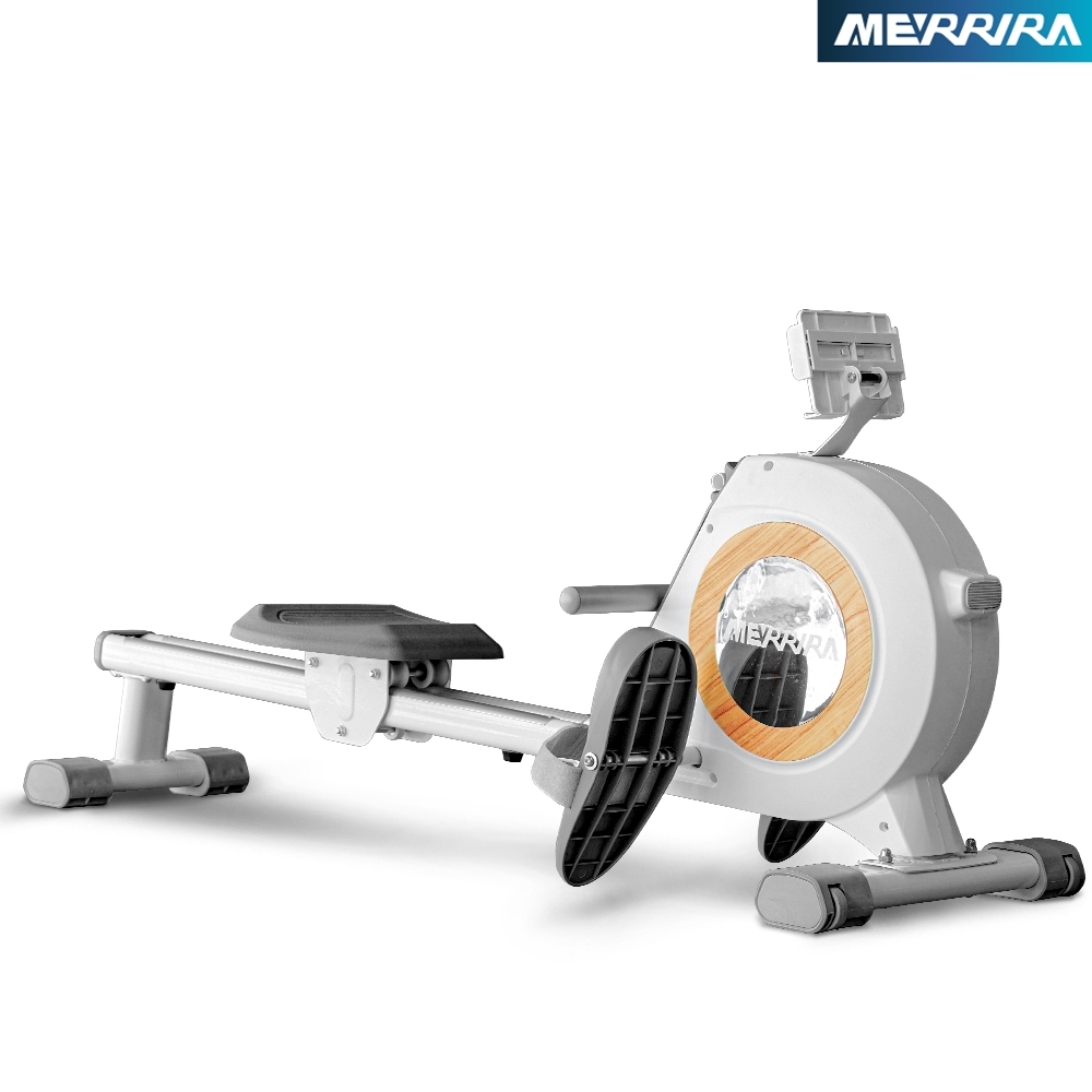 Merrira เครื่องออกกำลังกาย Riverie RW-50 Rower Machine กรรเชียงบก แรงต้าน 16 ระดับ จานล้อ 6 กก. คาร์