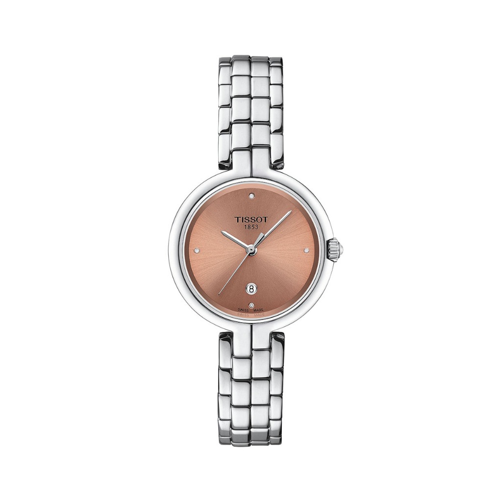 Tissot Flamingo ทิสโซต์ ฟลามิงโก้ T0942101133600 สีชมพู นาฬิกาผู้หญิง