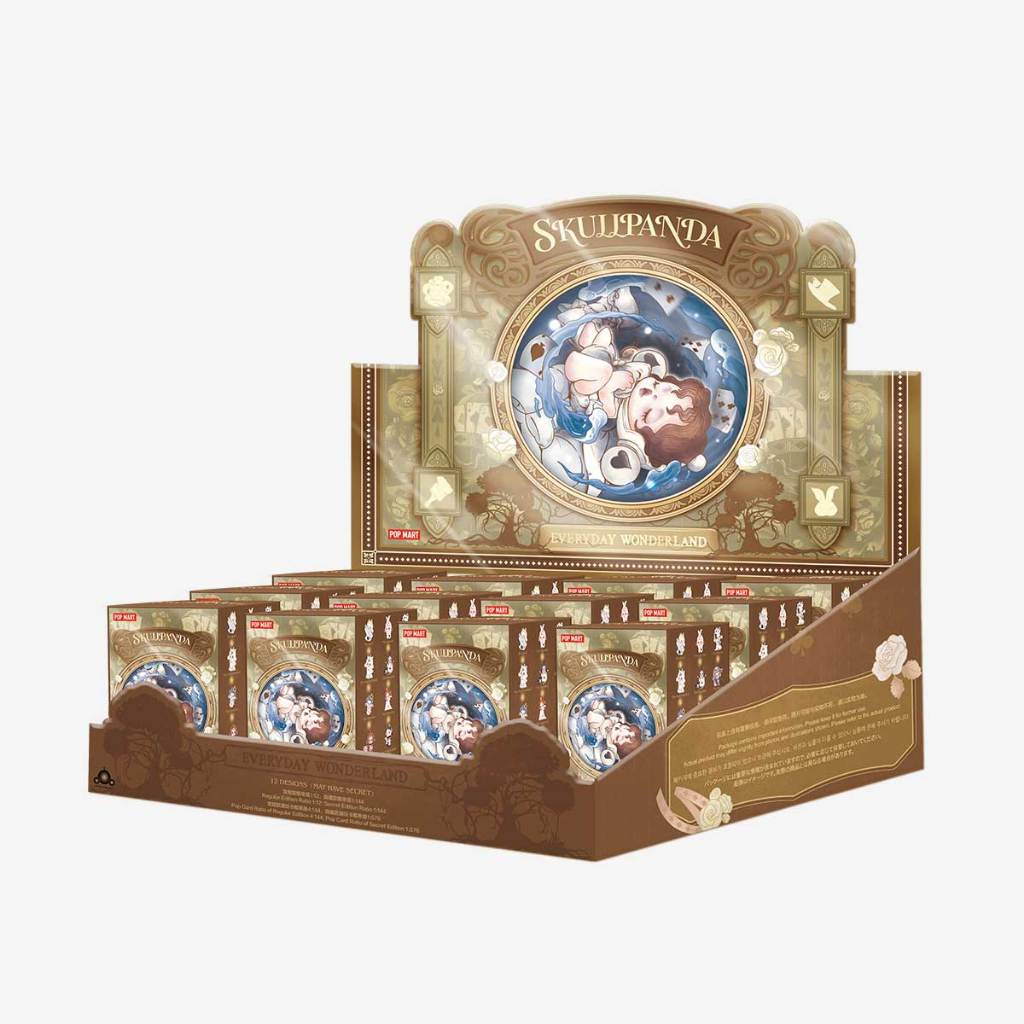 [พร้อมส่งจากไทย] ยกกล่อง SKULLPANDA Everyday Wonderland Series