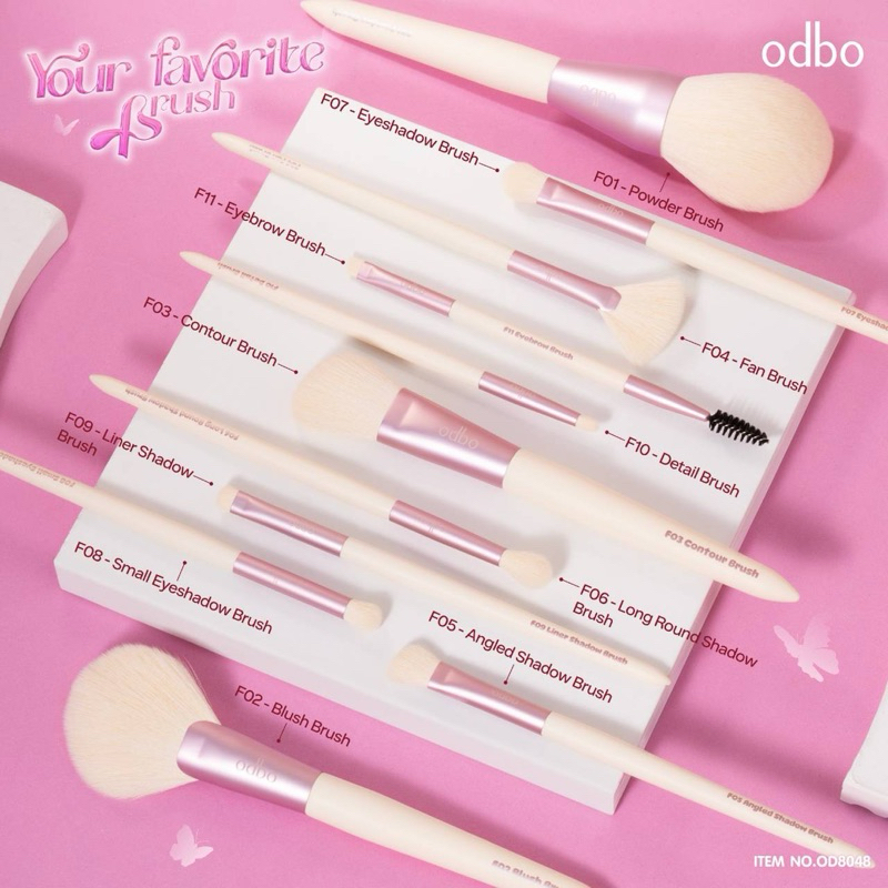 OD8048 Your favorite brush โอดีบีโอ ยัวร์ เฟโวริท บรัช