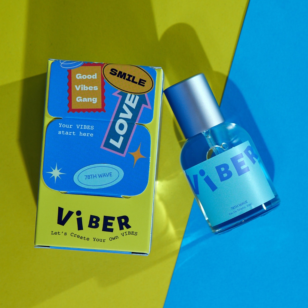 น้ำหอม ViBER กลิ่น 78th Wave หอมหอมผ่อนคลายราวกับอยู่ทะเล ขนาด 30ml.
