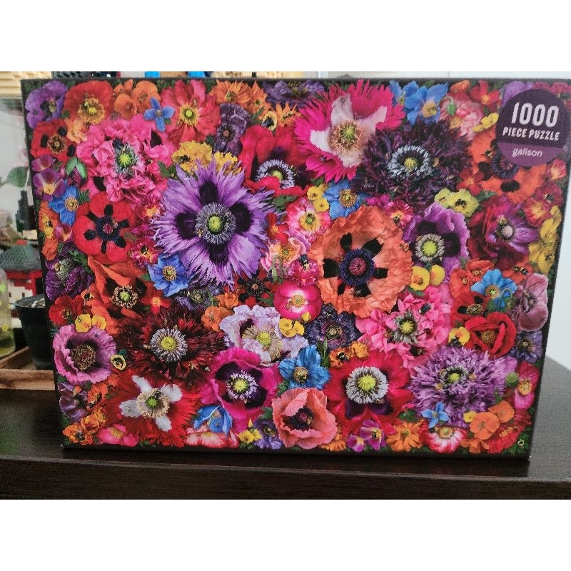 Jigsaw Galison BEES IN THE POPPIES