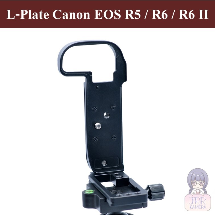 L-PLATE สำหรับ Canon EOS R5 R6 R6II by JRR  ( L-Plate BRACKET for Canon EOS R5 R6 R6II / Canon EOS R5 R6 R6II L PLATE )