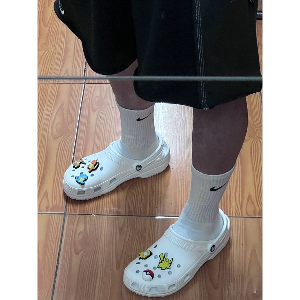 （C.RO แท้ 100%）Cross Classic Clog ผู้หญิงกลางแจ้งรองเท้าแตะคลาสสิก