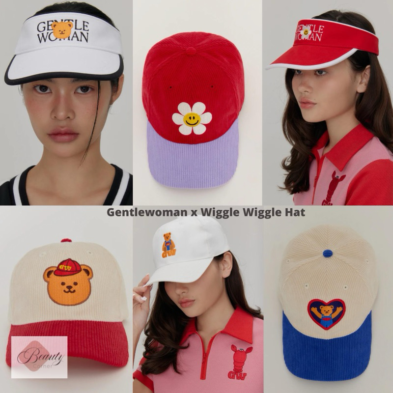 [พร้อมส่ง] หมวก Gentlewoman x Wiggle Wiggle Bucket Hat / Hat / Visor / Cap