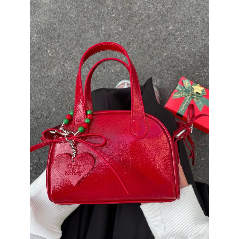 Crying Center Christmas Red Mini Bag