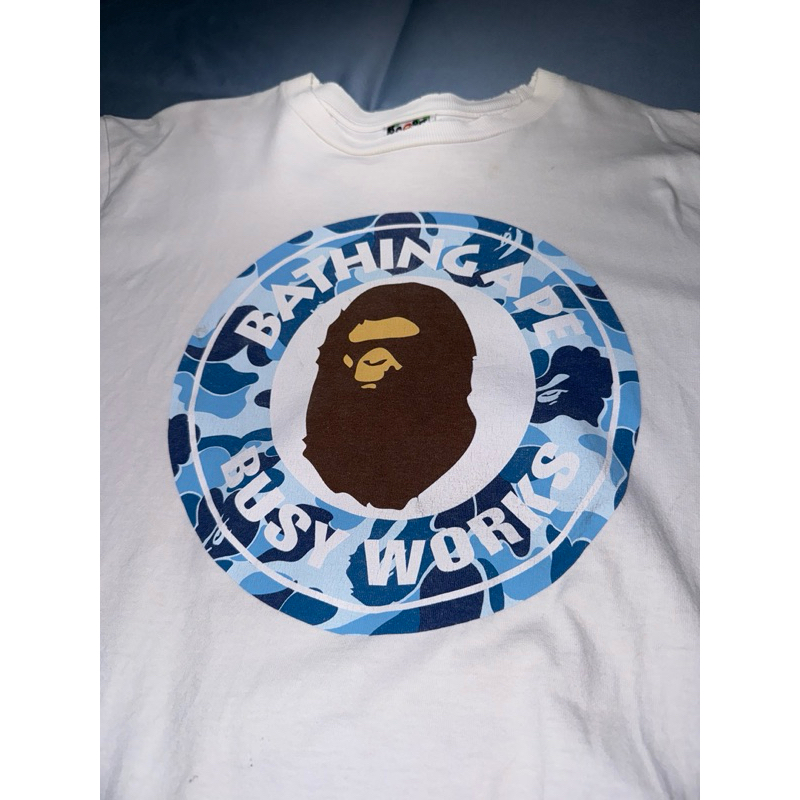 Bape Tee Size M เสื้อ ของแท้ (พร้อมส่ง) มือสอง