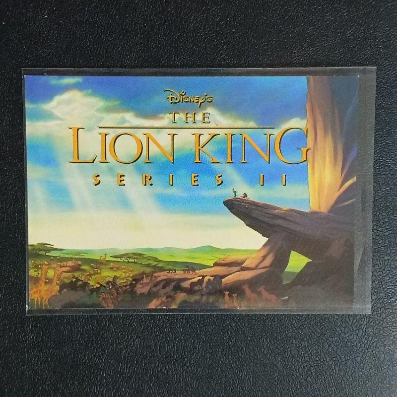 การ์ดไลอ้อน คิง THE LION KING SERIES 2 TRADING CARD