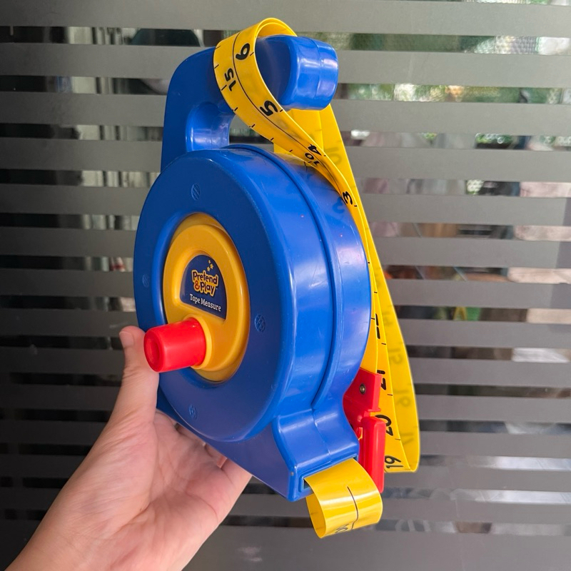 Learning Resources Pretend & Play Tape Measure Toys ของเล่นวัดความยาว ของเล่นเครื่องมือช่าง **มือสอง