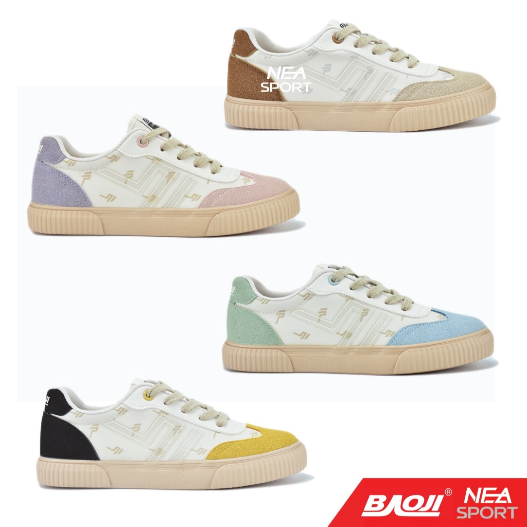 [ลด30% เก็บโค้ด 2509FASHDD] Baoji 508 Flower Garden Sneaker NEA รองเท้าผ้าใบ บาโอจิ แท้ ผู้หญิง