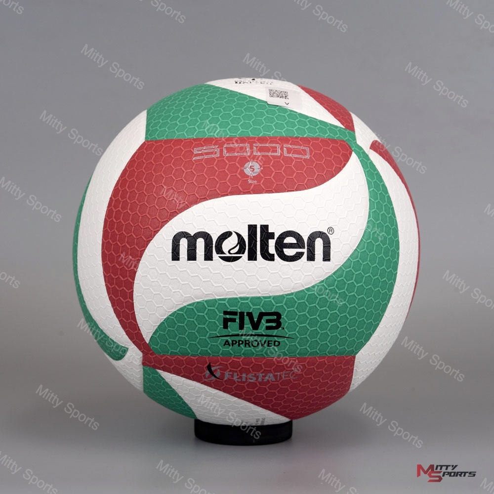 วอลเลย์บอลหนังพียู molten v5m5000