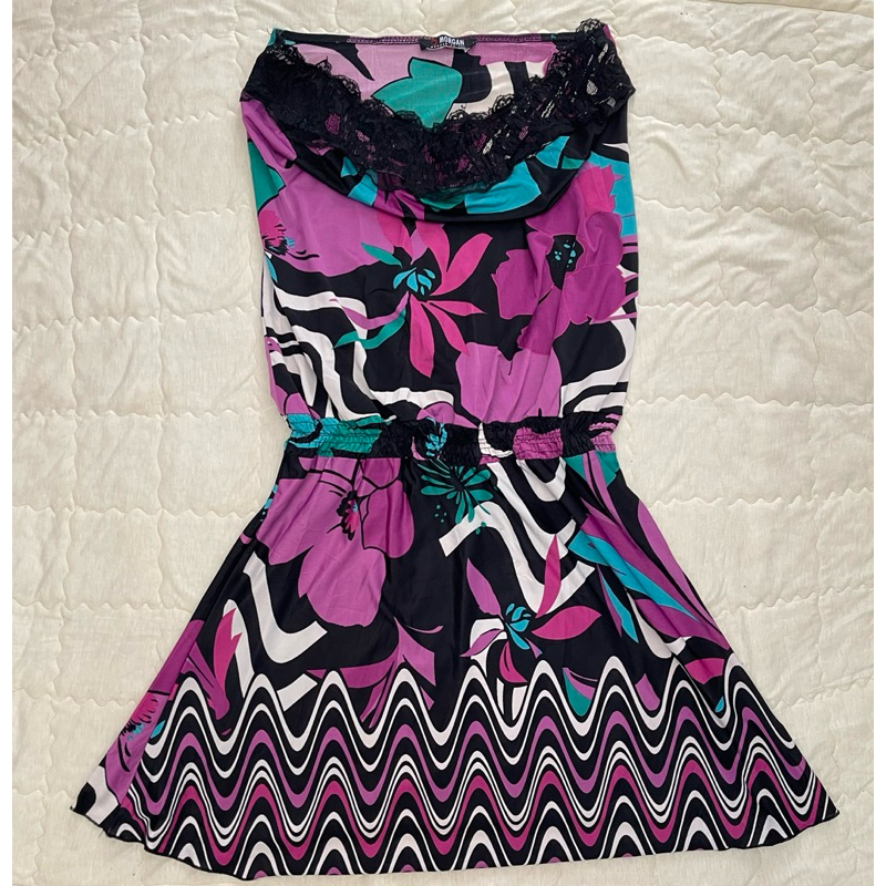 💙💗Morgan💗💙 เดรสMorgan เดรสมือสอง เดรสวินเทจ