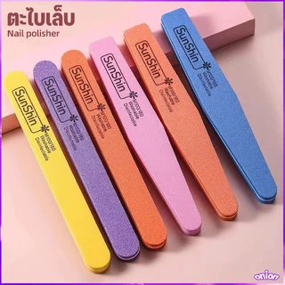ตะไบเล็บ ตะไบหยาบ ตะไบละเอียด ตะไบบัฟ ใช้ตะไบเล็บ ก่อนต่อเล็บเจล ทาสีเจล เป็นต้น / อุปกรณ์ทำเล็บ (ขายแยกชิ้น)