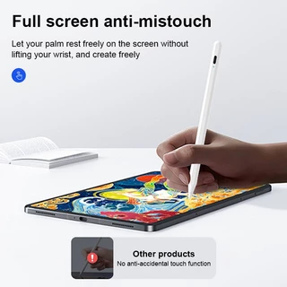 Actual 🇹🇭 ปากกาไอแพด วางมือ+แรเงาได้ ฟังก์ชันแม่เหล็ก pencil ปากกา pen stylus สำหรับ for iPad (2018-2022)
