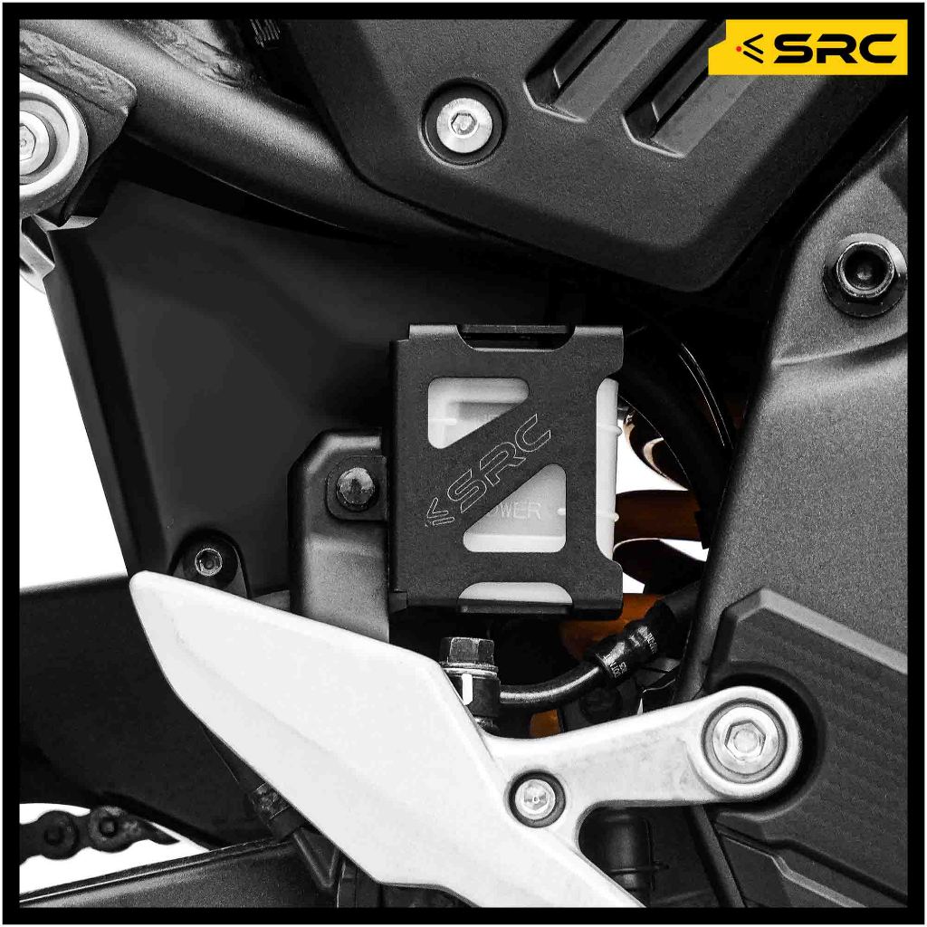 [SRC]การ์ดฝาครอบกระปุกน้ำมันเบรคหลัง HONDA CB500X / NX500 / CL500