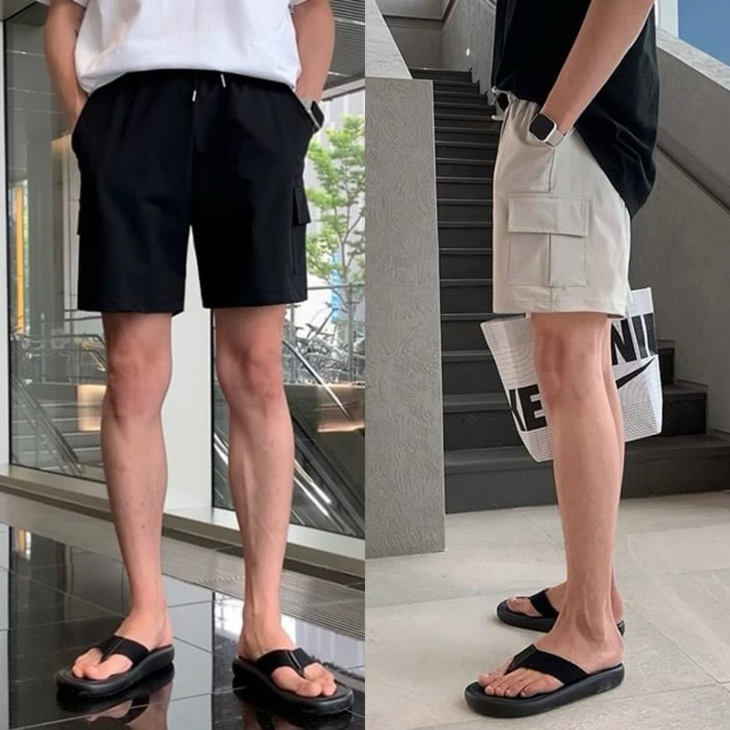 ABOUT BOY กางเกงสั้นผู้ชาย รุ่น POLY SHORT PANTS