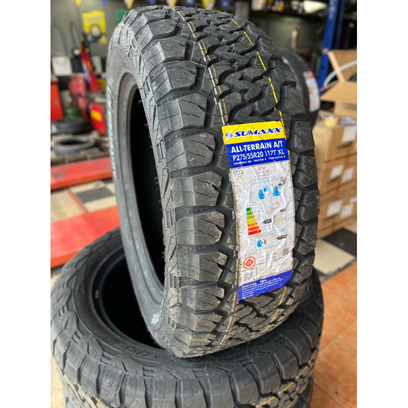 (ขาย4เส้น2024) ยางออฟโรด AT Sumaxx 275/55R20 ขอบขาว สายลุย