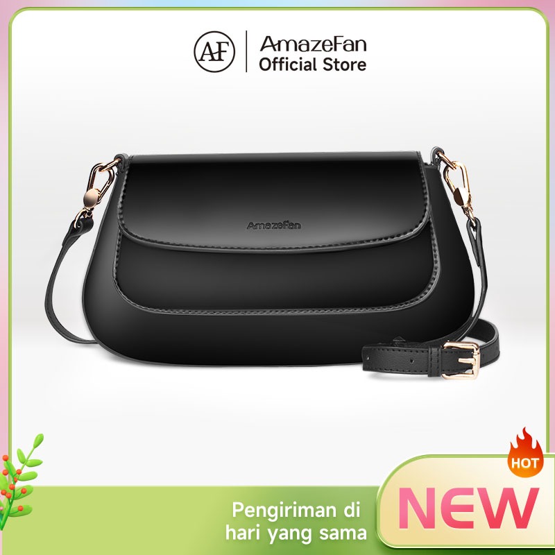 AmazeFanเนื้อผ้าหรูหราเบาใต้วงแขนกระเป๋าอานแฟชั่นหนึ่งร้อยไหล่กระเป๋าสะพาย