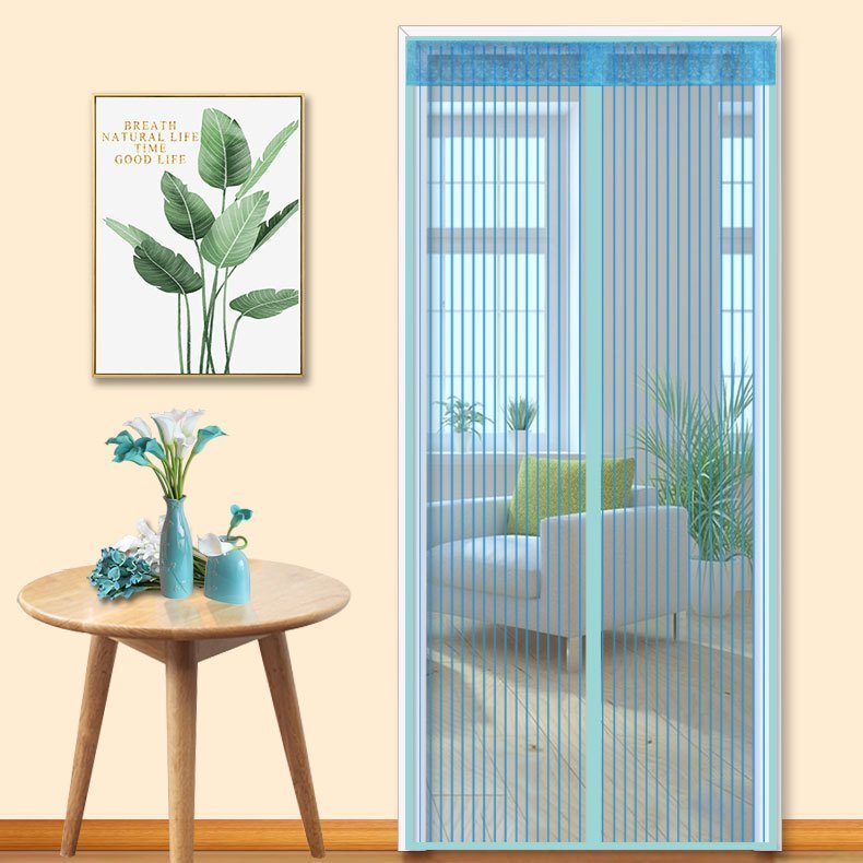 ม่านแม่เหล็กกันยุง ติดประตู มีสินค้าพร้อมจัดส่ง Door แถมฟรี หมุดทองเหลือง พร้อมส่ง!! - รูปที่ 5