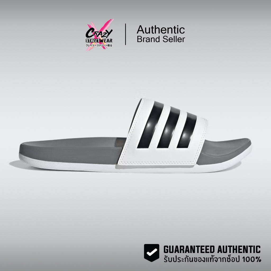 รองเท้าแตะพื้นนิ่ม Adidas Adilette Comfort (GZ5895) สินค้าลิขสิทธิ์แท้ Adidas รองเท้าแตะ รองเท้าผู้ชาย อดิดาส ของแท้