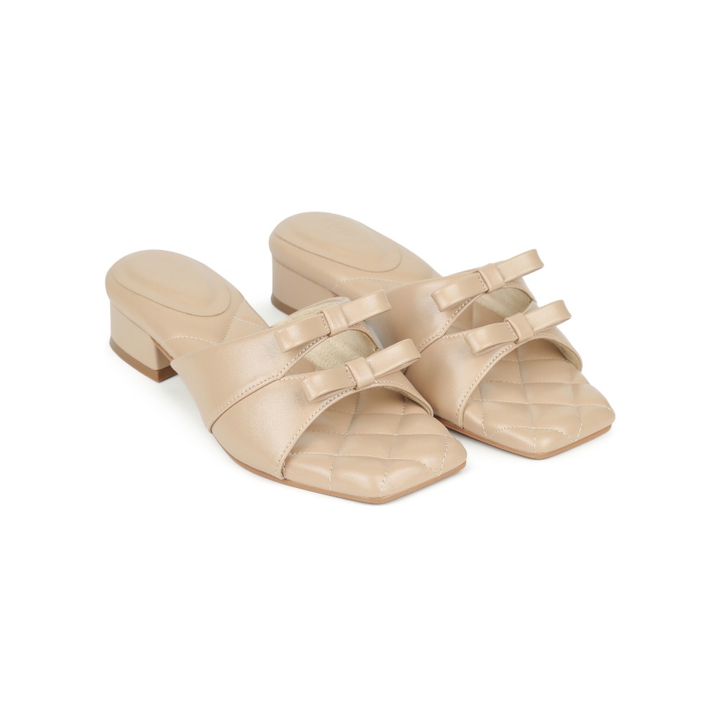 SHU PETITE BOW PALETTE SOFT 1" SANDALS รองเท้าส่นสูง