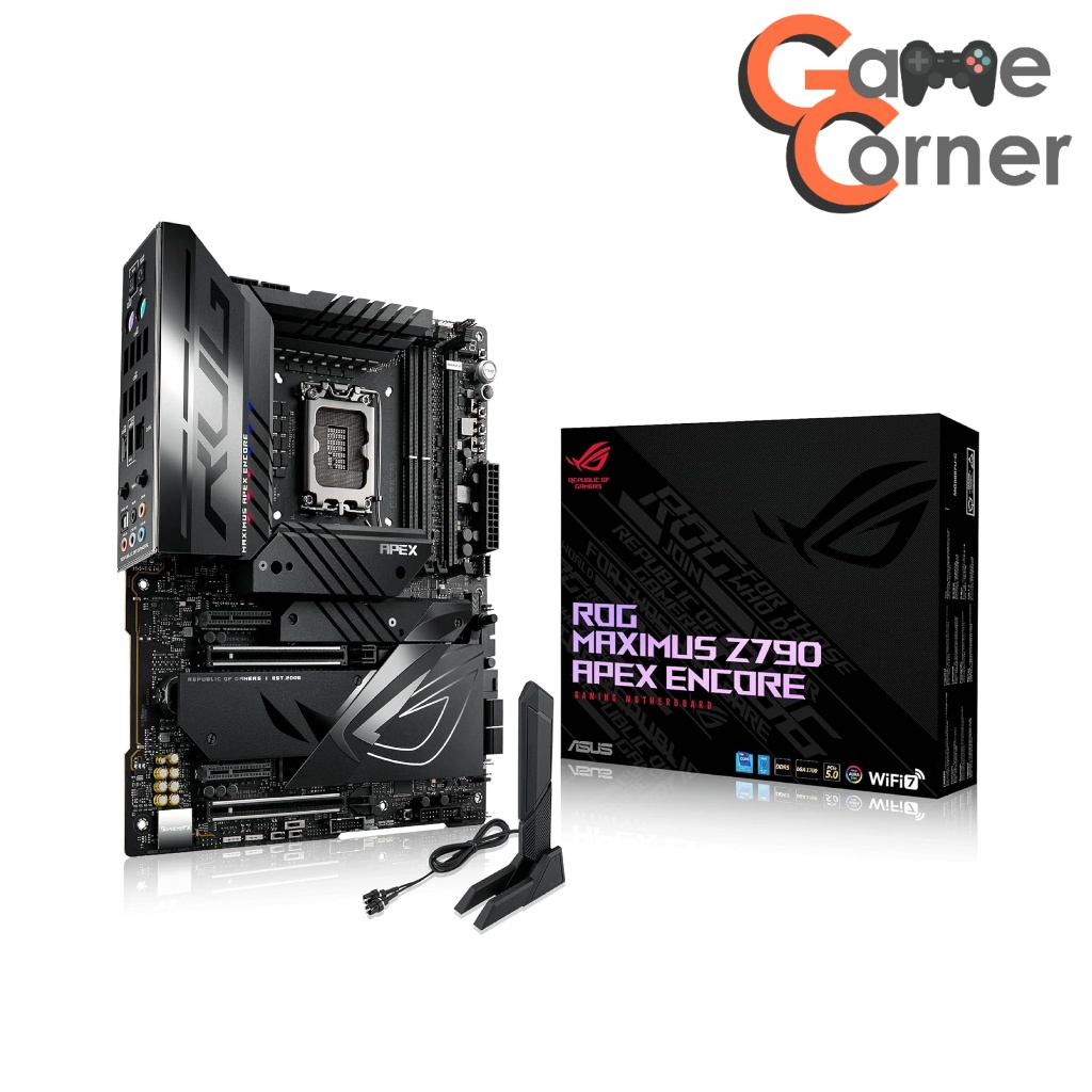 [Instock มีของพร้อมส่ง] ASUS ROG MAXIMUS Z790 APEX ENCORE มือ 2 ใช้งานน้อย ครบกล่อง (z790)