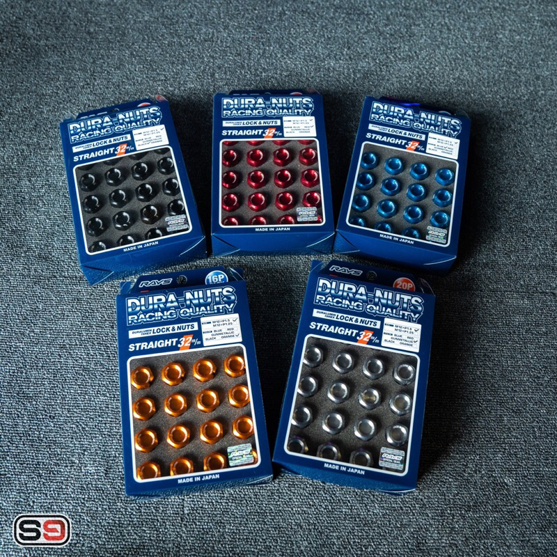 น๊อตล้อRays DURA NUT แท้!!! Made in japan (ของใหม่)