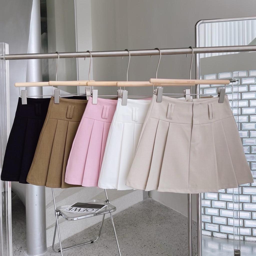 CO0633 กระโปรงผ้าทรงเทนนิส