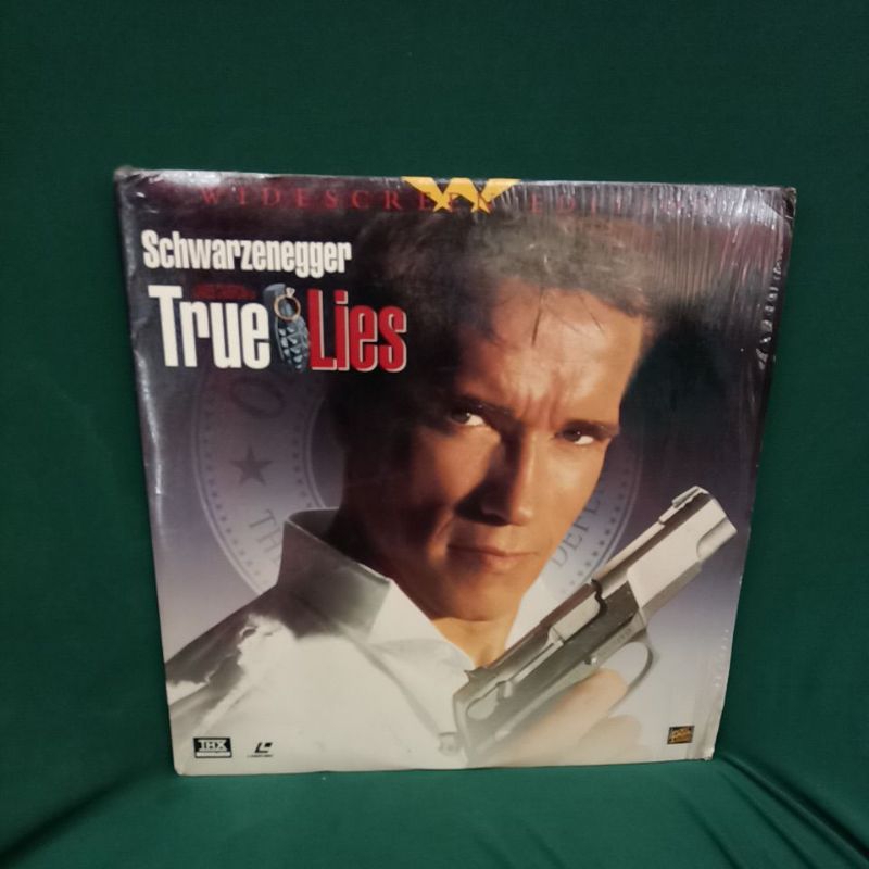 2LD แผ่นเลเซอร์ดิสก์หน้งเรื่อง True lies แผ่น usa