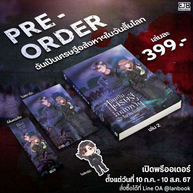 (พร้อมส่ง) หนังสือ ฉันเป็นเศรษฐีอสังหาฯในวันสิ้นโลก (5 เล่ม จบ)