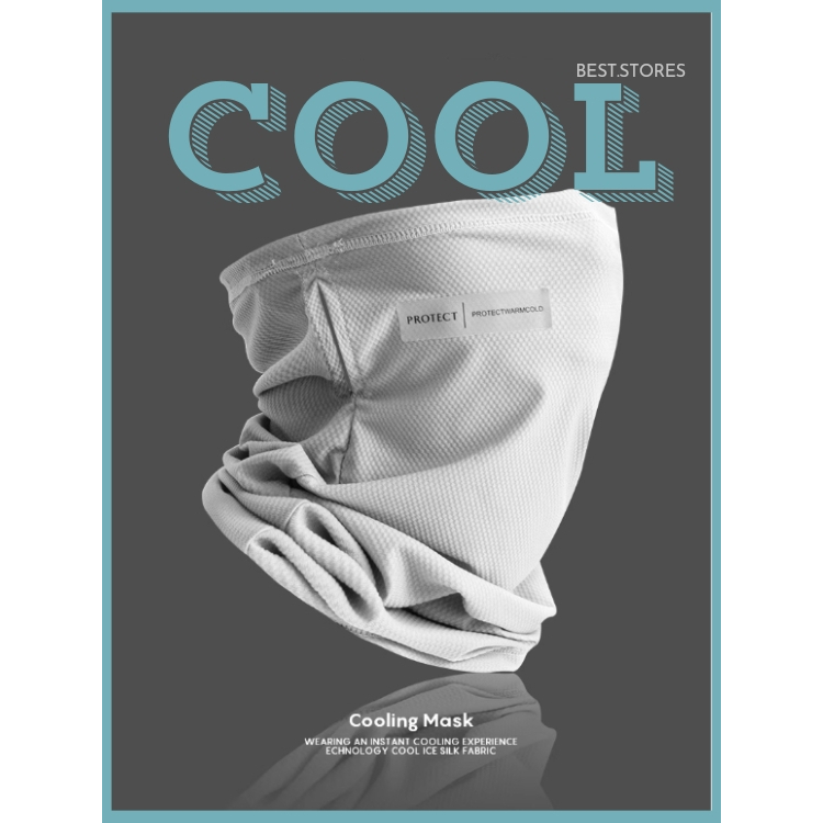 ผ้าบัฟกันแดด กันแสง UV กันฝุ่น มีรูเกี่ยวหูกันหลุด ผ้าดี มี 4 สี พร้อมส่ง