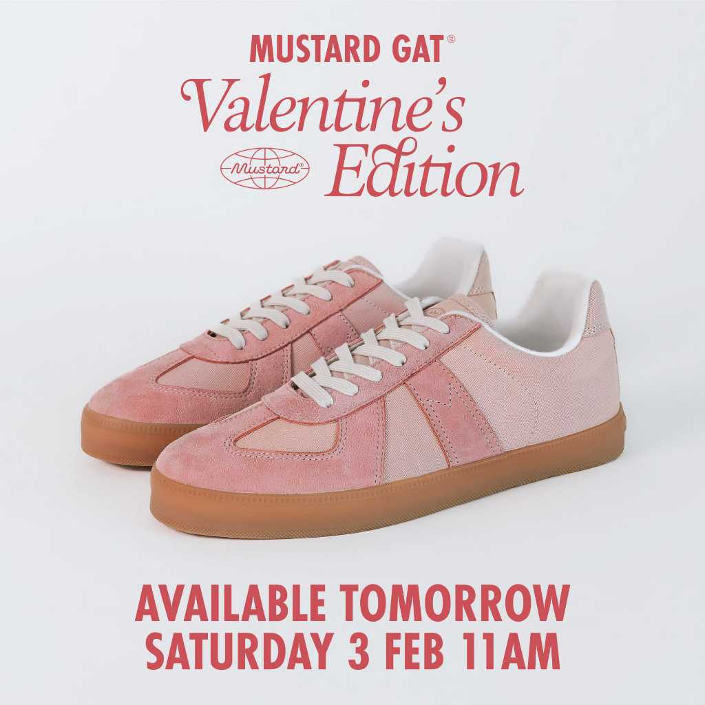 GAT VALENTINE'S Mustard Sneakers