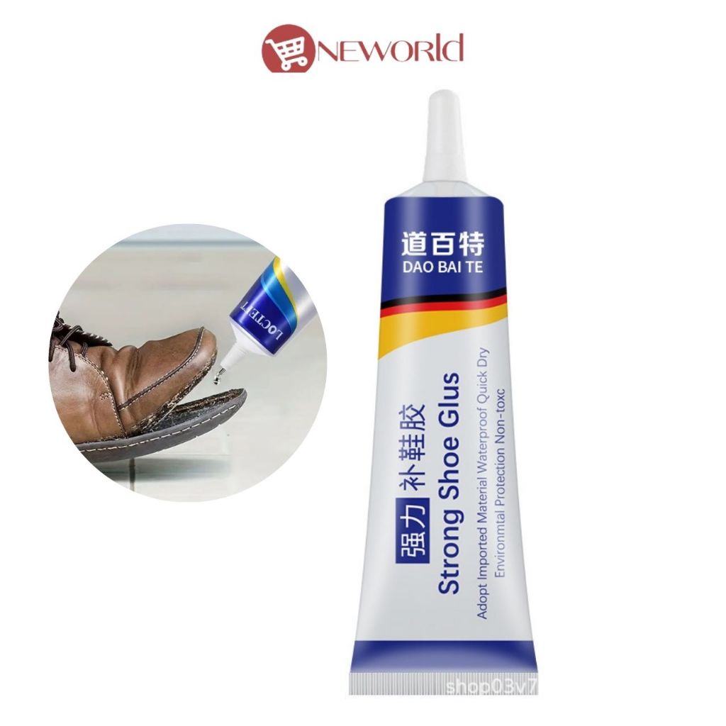 Oneworldshop กาวติดรองเท้า กาวซ่อมรองเท้าแบบกันน้ำ เหนียวแน่นติดทน หัวเข็มใช้ซ้ำได้ ไม่ทำร้ายรองเท้า ER-U039