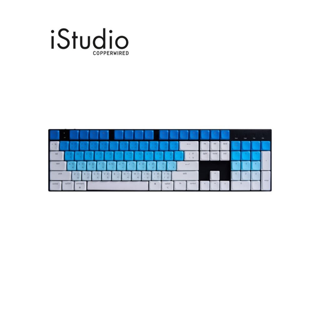 Keychron Keycap Maya Bay Low Profile ABS set TH l iStudio By Copperwired