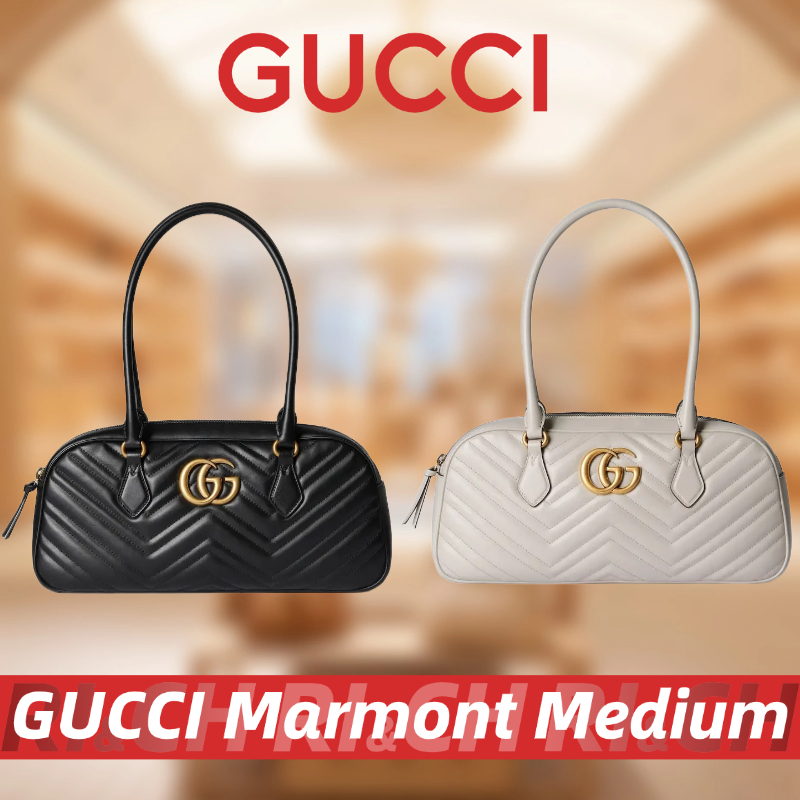 GUCCI GG MARMONT MEDIUM TOP HANDLE BAG #Rich ราคาถูกที่สุดใน Shopee แท้💯